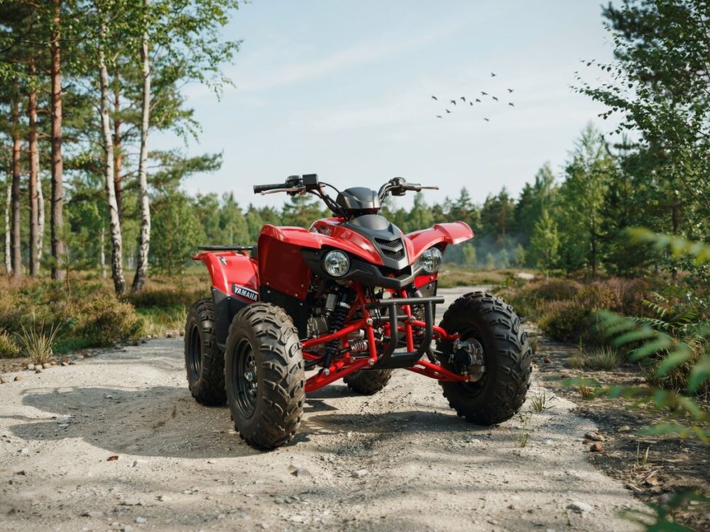 quad gotowy do jazdy