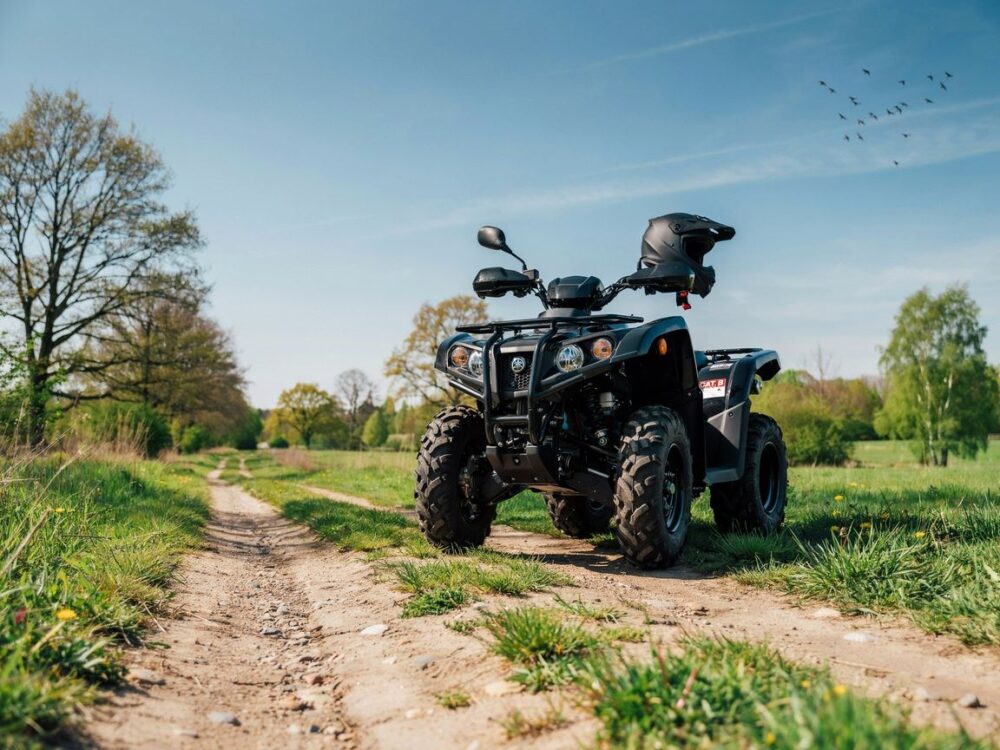terenowy quad zarejestrowany